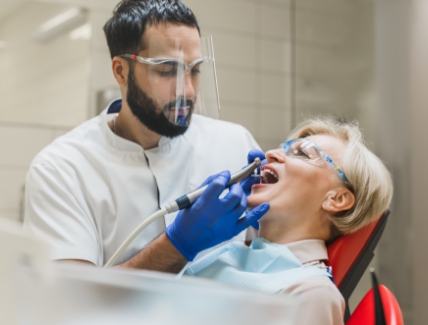 Après un traitement de canal